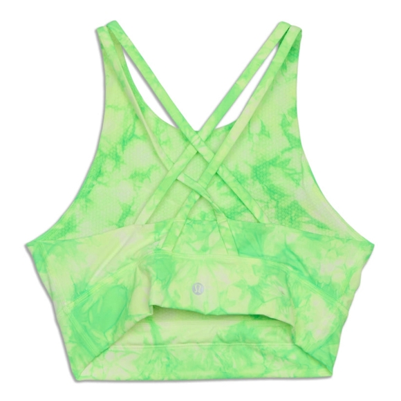 LULULEMON Energy Bra High Neck Long Line size 4 - Picture 5 of 6